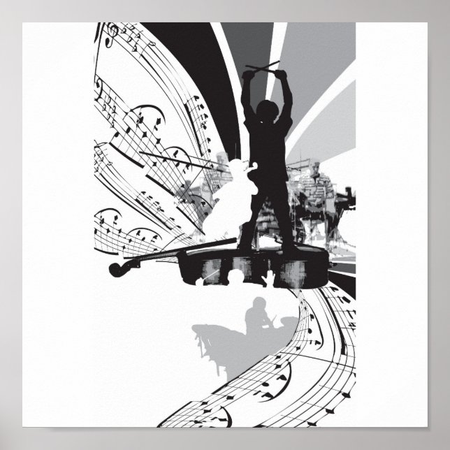 Pôster tambor cello (Frente)