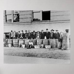 Pôster Tambores da cópia ilegal Licor, 1922. Foto do