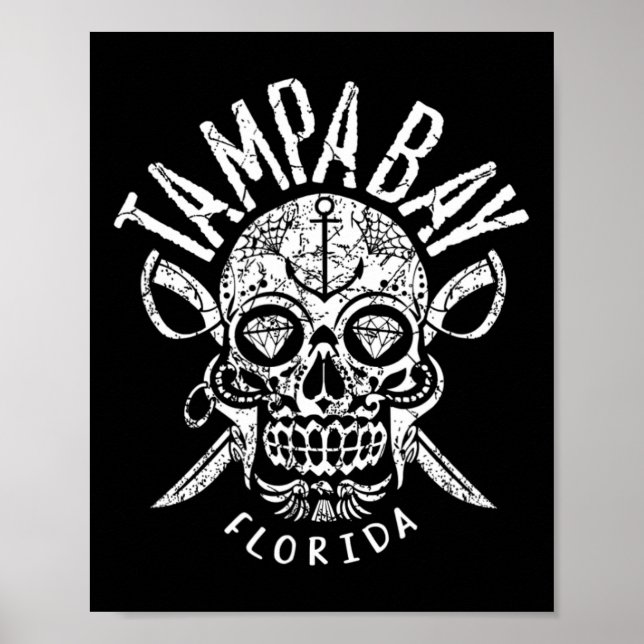 Poster Tampa Bay Florida Souvenir (Frente)