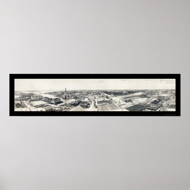 Poster Tampa, Foto FL 1913 (Frente)