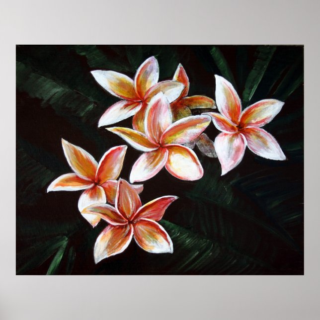 Poster Tan Plumeria (Frente)