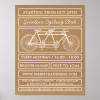 Tandem Bicycle, Publicidade do Kraft Cycling Club