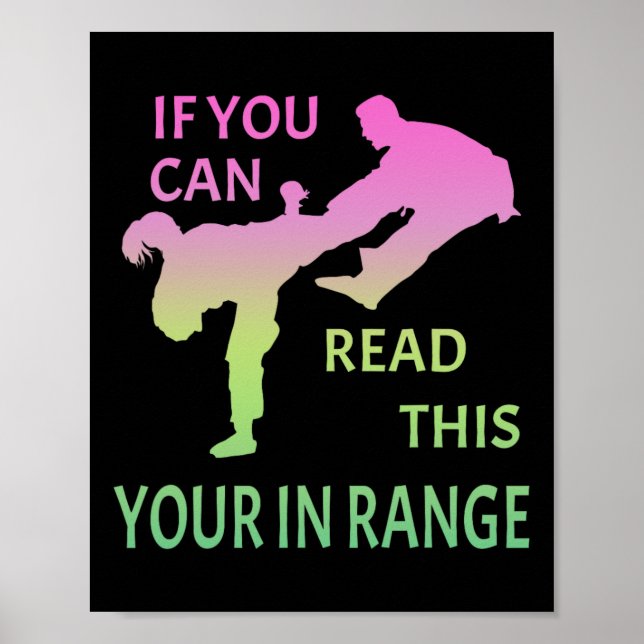 Poster Tang Soo Do Presente Para Meninas Karate Shirt A M (Frente)