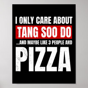 Poster Tang Soo Do Sparing Artista Marcial Karate Master
