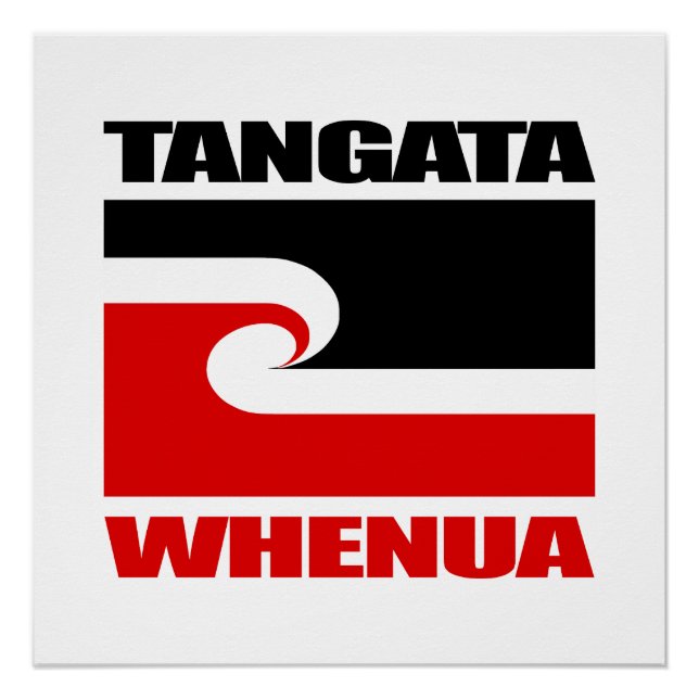 Pôster Tangata Whenua (Frente)