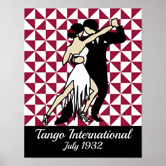 Poster Tango Dancers (Frente)