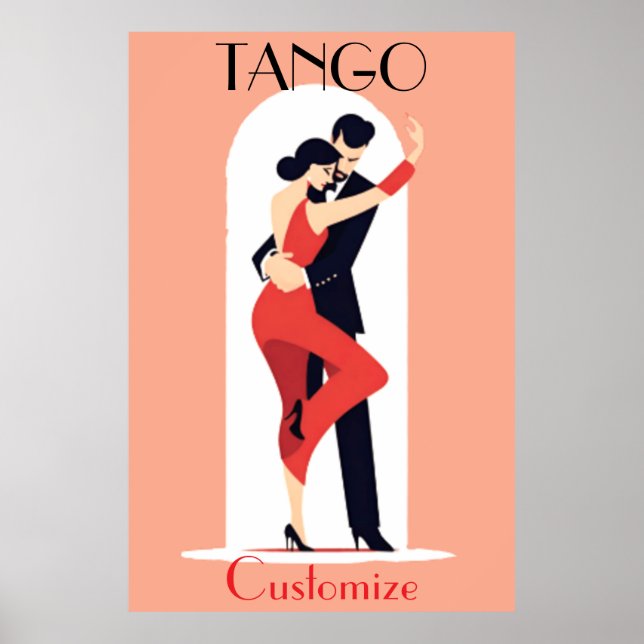 Poster Tango Dancers Thunder_Cove (Frente)