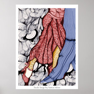 Poster Tango do estúdio