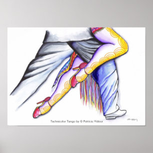 Poster Tango do tecnicolor