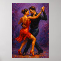 Tango Paixão Vestido Vermelho Dança