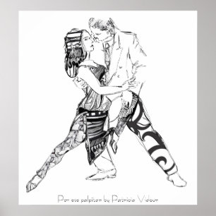 Pôster Tango palpitar do ese de Por