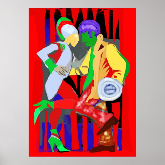 Pôster Tango tecno (Frente)