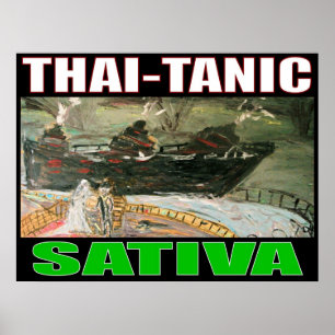 PÔSTER TANIC TAILANDÊS SATIVA