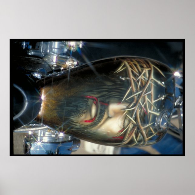 Pôster Tanque de combustível pintado personalizado - Dako (Frente)