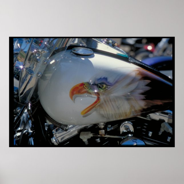 Pôster Tanque de combustível pintado personalizado - Dako (Frente)