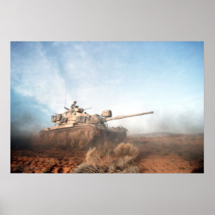 Pôster Tanque de M60 Patton
