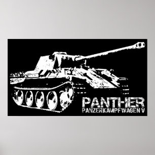 Poster Tanque Panther