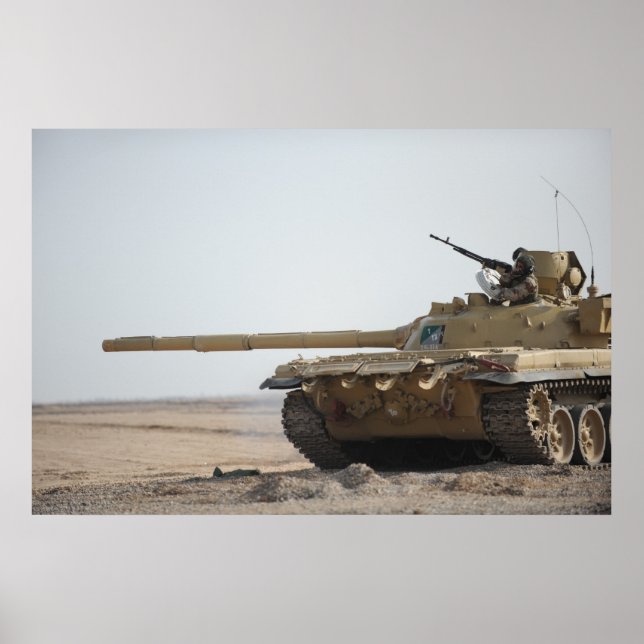 Poster Tanque T-72 (Frente)