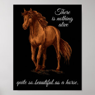 Poster Tão Bonitos Como Homens De Cavalo Mulheres Criança