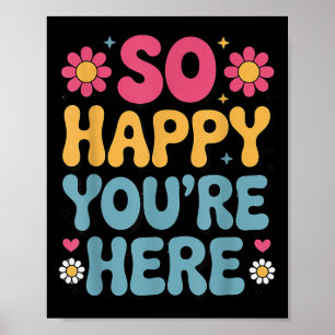 Poster Tão Feliz que estão aqui, Retro-Sitividade Mulhere