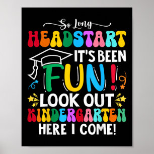 Poster Tão Longa Graduação Do Headstart 2025 A Jardim De
