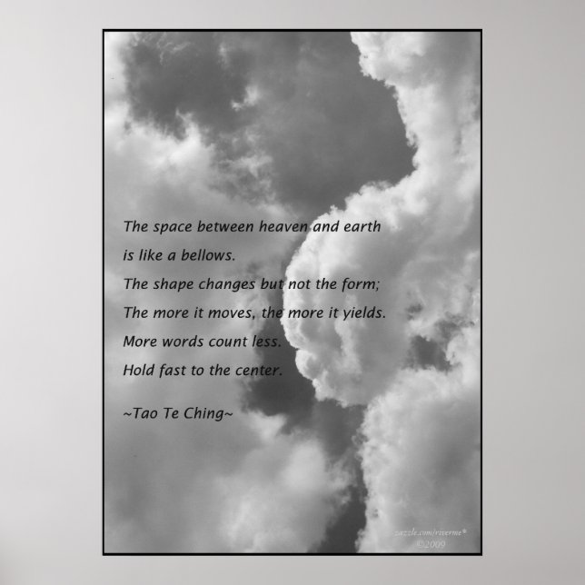 Poster Tao Te Ching No.4/Poster (Frente)