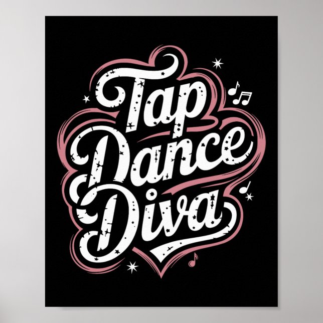 Poster Tap Dance Diva (Frente)