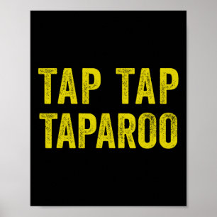 Poster Tap Taparoo Motivacional Hockey Diversão Homens Mu