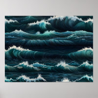 Tapeçaria das Ondas do Oceano
