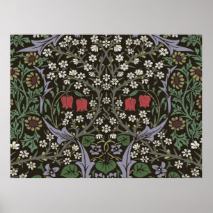 Pôster Tapeçaria Floral William Morris Blackthorn