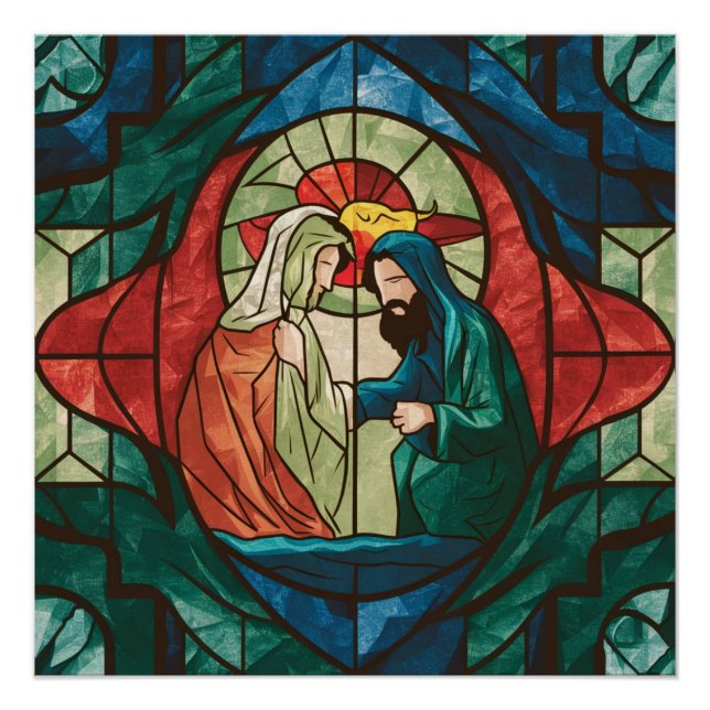 Pôster Tapeçaria pela Geometria Sagrada (Frente)