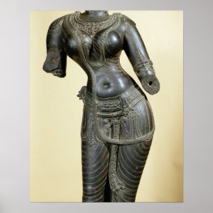 Poster Tara, Nalanda, Bihar, dinastia de Pala (pedra)