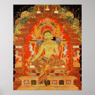 Pôster Tara Verde Deusa Tibetana