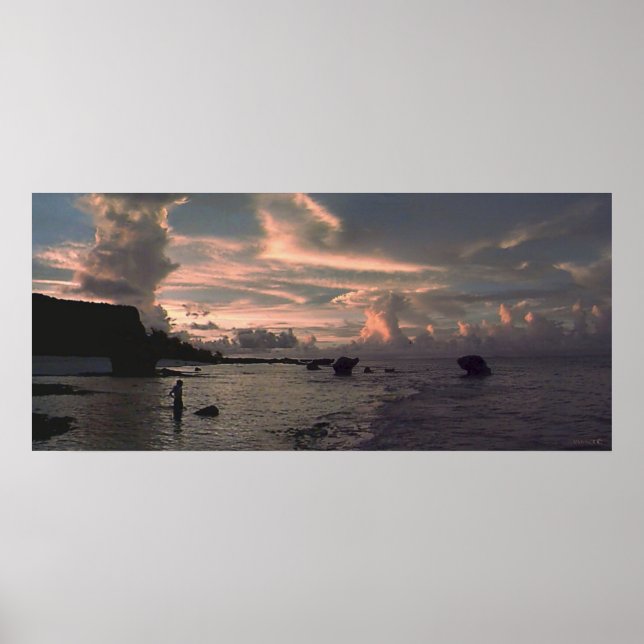 Pôster Tarague Sunset (Frente)