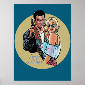 Poster Tarantino True Romance Clarence Alabama