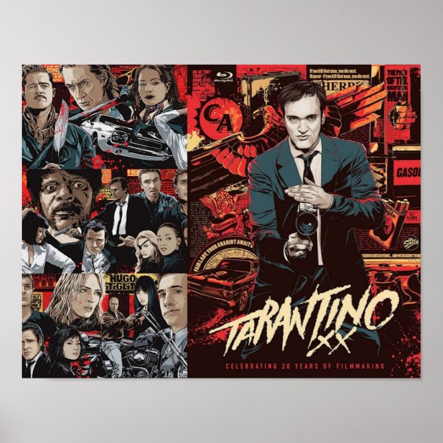 Poster Tarantino XX (Frente)