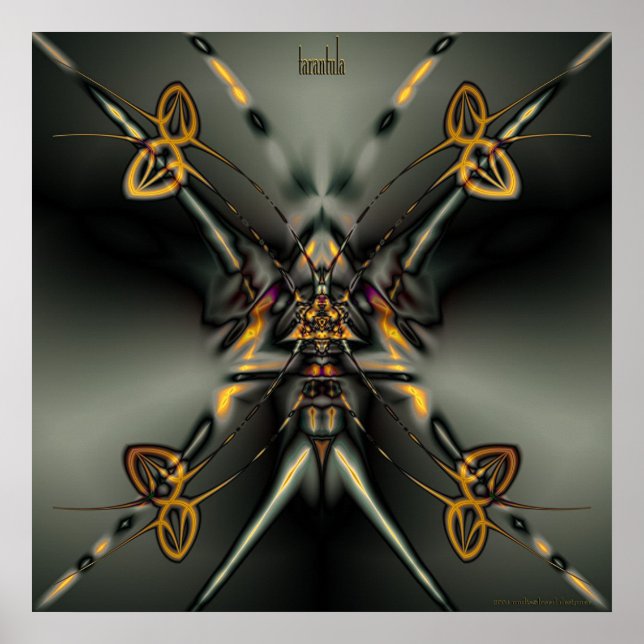 Poster tarântula (Frente)