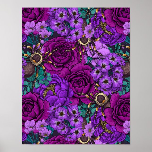 Poster Tarantula garden 3 (Frente)