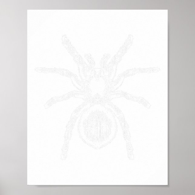 Poster Tarantula Huge Spider Phobia Halloween Costume Ara (Frente)