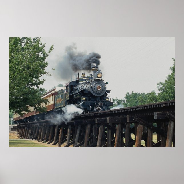 Poster Tarantula Railroad, Fort Worth, Texas, EUA (Frente)