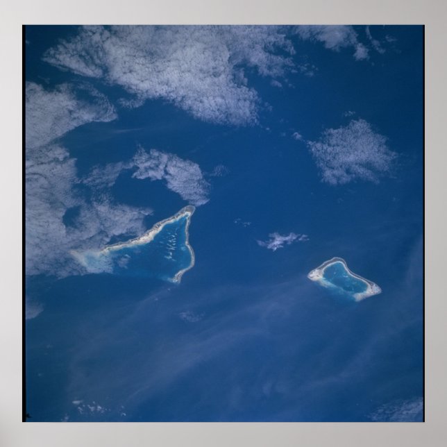 Poster Tarawa e Maiana Atolls (Frente)