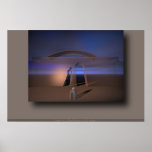 Poster Tarde azul…