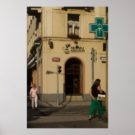 Poster Tarde da tarde em Vinohrady, Praga