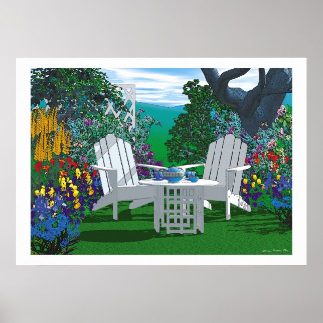 Pôster Tarde de Chá (Frente)