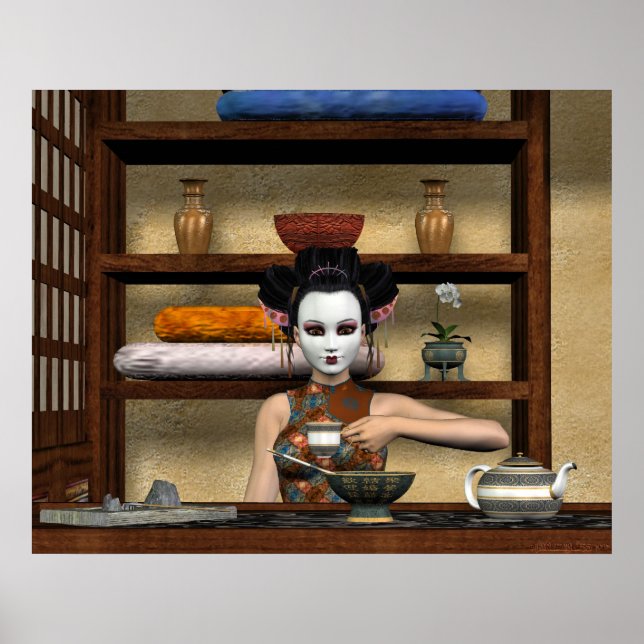 Pôster Tarde de Chá (Frente)