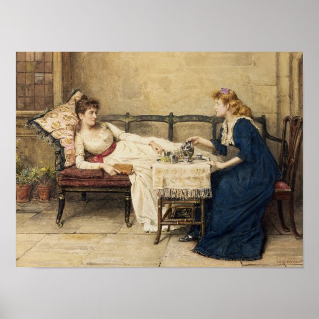 Poster Tarde de Chá (Frente)