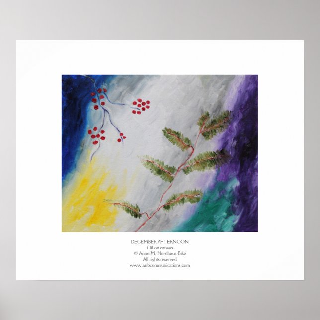 Pôster Tarde de dezembro (Frente)