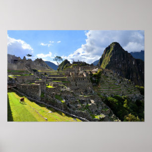 Pôster Tarde de Machu Picchu