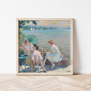 Poster Tarde de Verão no lago   Edward Cucuel