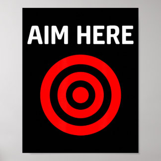 Poster Target Aim Here